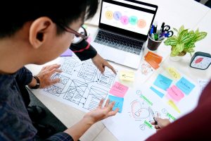 UX design students